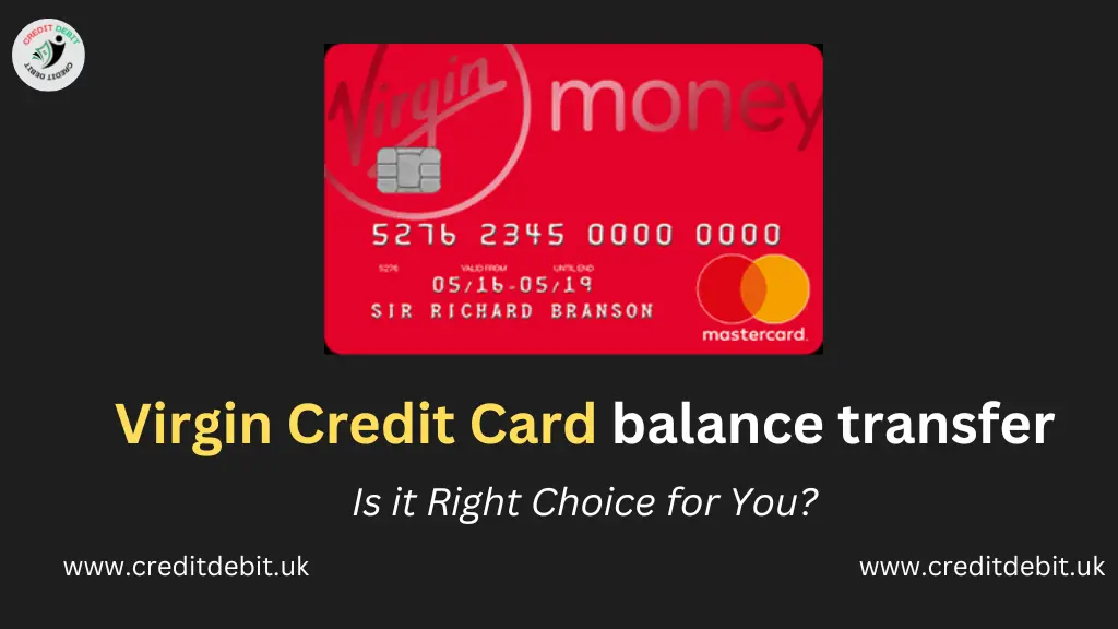 Virgin Credit Card balance transfer